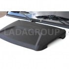 Σετ αεραγωγοί καπο και πίσω κολόνας Lada Niva μαύροι Ν2