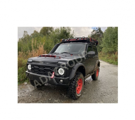 Αεραγωγός Καπό για Lada Niva 4x4 TORBIK – LED & Off Road Αναβάθμιση